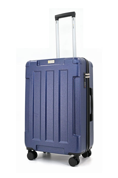 Hawk Expandable 3-Piece Hardside Spinner Luggage Set - 20" 24" 28" with Combination Lock