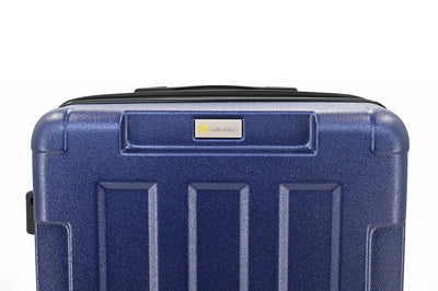 Hawk Expandable 3-Piece Hardside Spinner Luggage Set - 20" 24" 28" with Combination Lock
