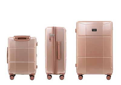 AERO Expandable 3-Piece Spinner Luggage Set