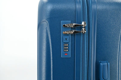 LUNA Expandable 3-Piece Spinner Luggage Set with Lock