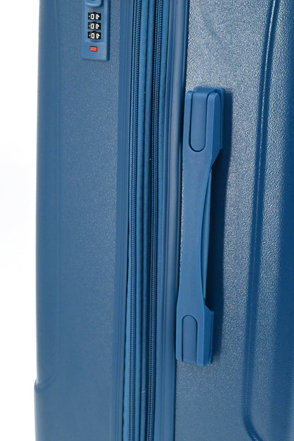 LUNA Expandable 3-Piece Spinner Luggage Set with Lock