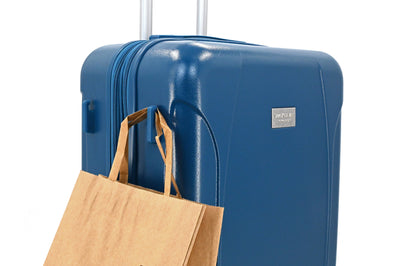 LUNA Expandable 3-Piece Spinner Luggage Set with Lock