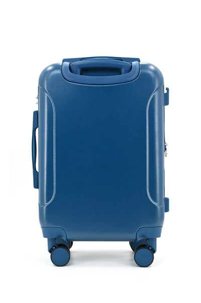 LUNA Expandable 3-Piece Spinner Luggage Set with Lock