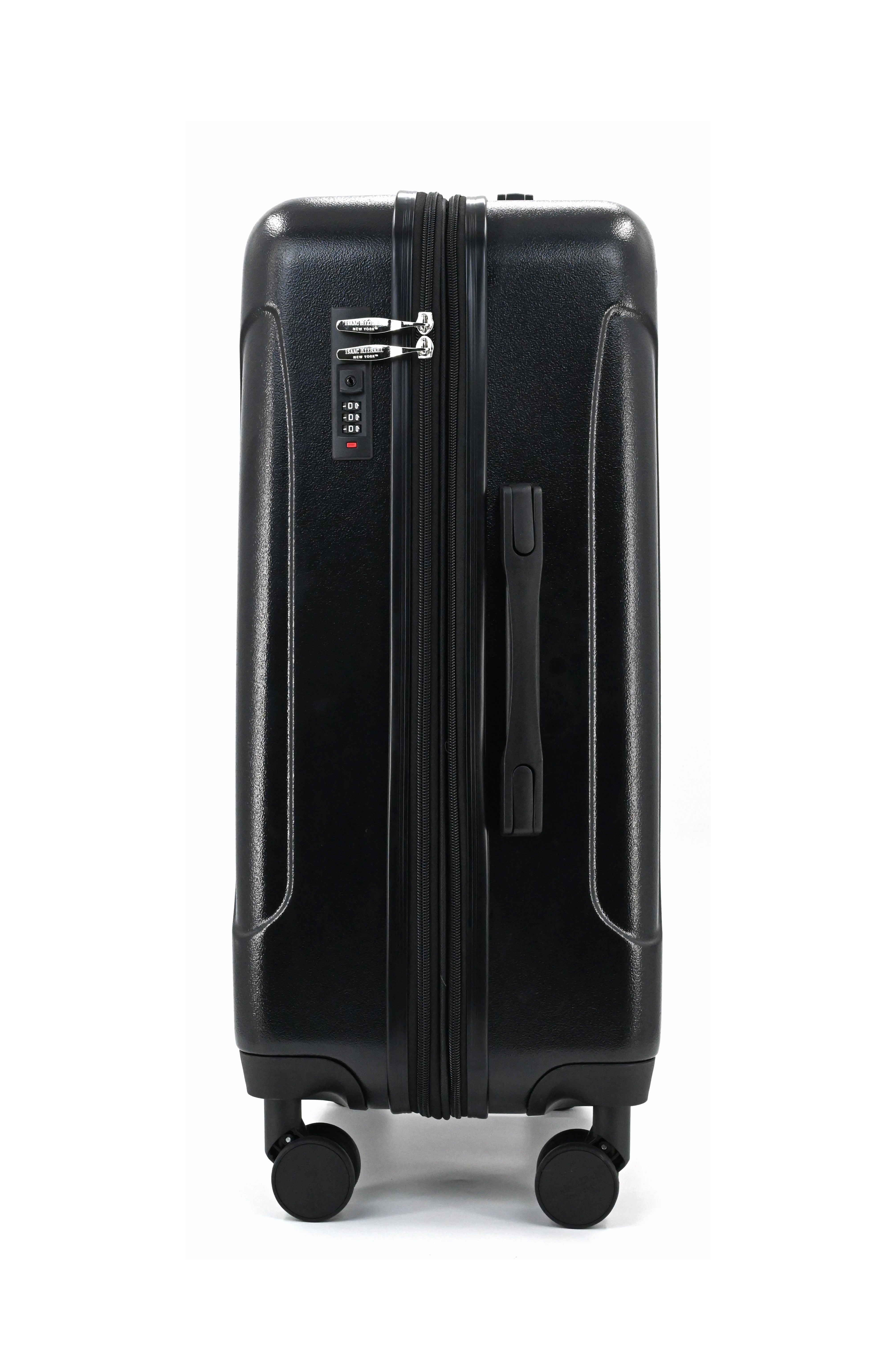 LUNA Expandable 3-Piece Spinner Luggage Set with Lock