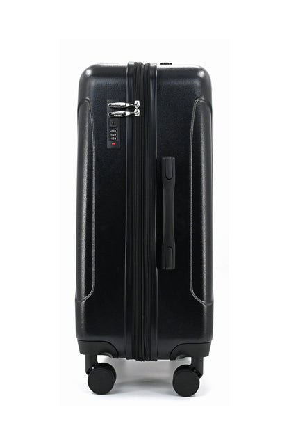 LUNA Expandable 3-Piece Spinner Luggage Set with Lock