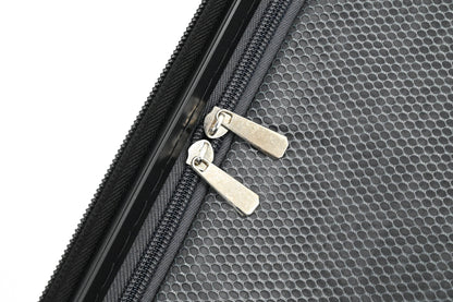 LUNA Expandable 3-Piece Spinner Luggage Set with Lock