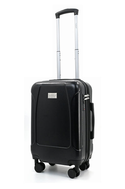 LUNA Expandable 3-Piece Spinner Luggage Set with Lock