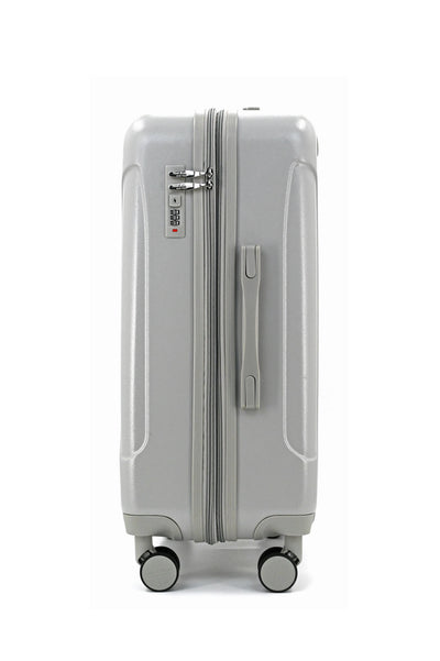LUNA Expandable 3-Piece Spinner Luggage Set with Lock