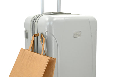 LUNA Expandable 3-Piece Spinner Luggage Set with Lock