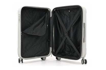 LUNA Expandable 3-Piece Spinner Luggage Set with Lock