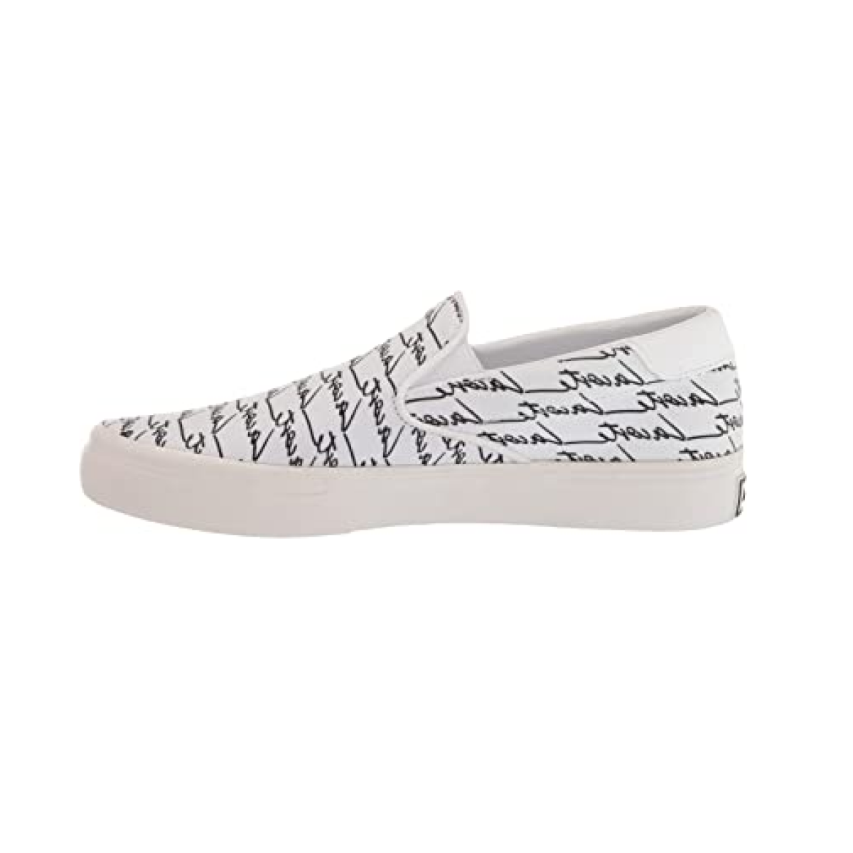 LACOSTE 7-43CMA0050147 JUMP SERVE SLIP Men's (Medium) White/Black Canvas Lifestyle Shoes