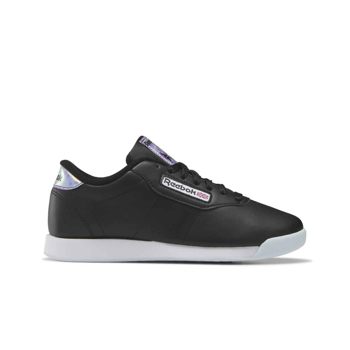REEBOK HP9022 PRINCESS Women's (Medium) Black/White/Blue Synthetic Lifestyle Shoes