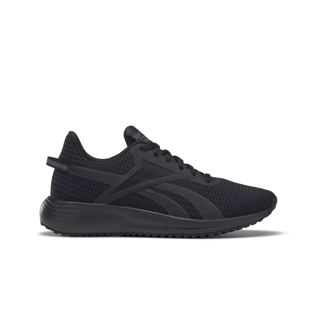 REEBOK GY3977 LITE PLUS 3 Women's (Medium) Black/Grey/Yellow Mesh Running Shoes