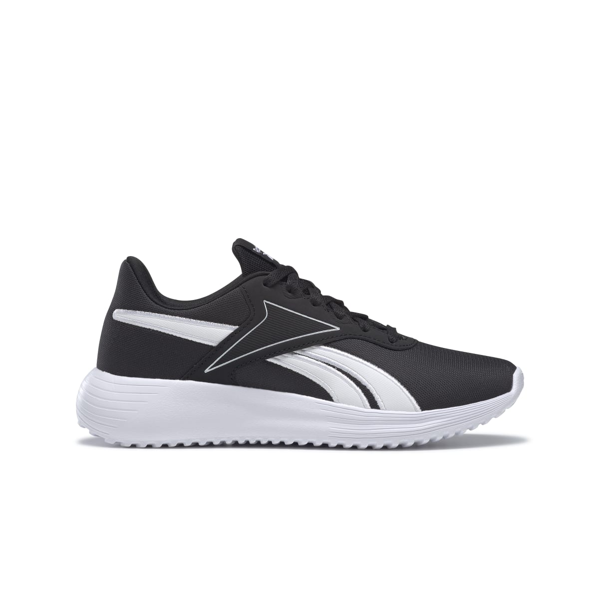 REEBOK GY0156 LITE 3.0 Women's (Medium) Black/White/Black Textile Running Shoes