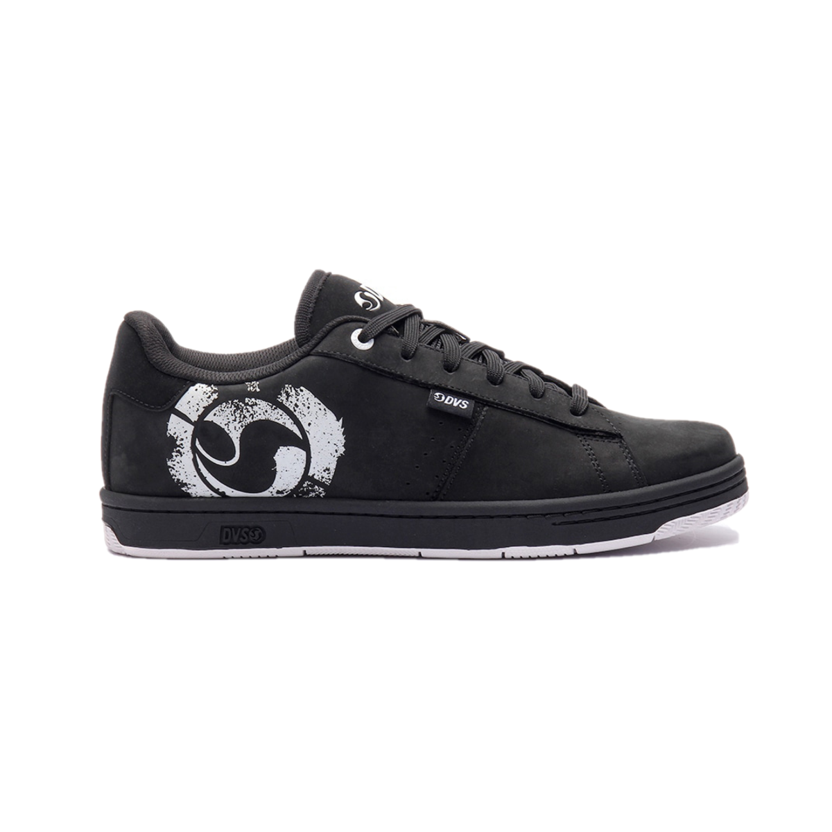 DVS F0000337001 REVIVAL 3.0 Men's (Medium) Black/White/Black Leather & Nubuck Skate Shoes