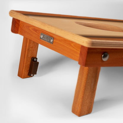 1ft x 2ft Graphic Wood Travel Cornhole Set | Classic Beach Stripes Collection