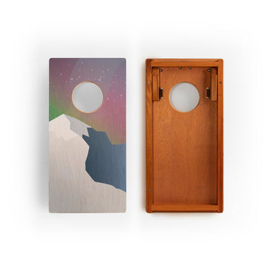 1ft x 2ft Graphic Wood Travel Cornhole Set | National Parks Inspired Collection