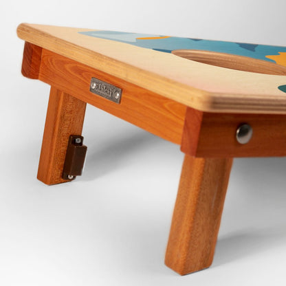 1ft x 2ft Graphic Wood Travel Cornhole Set | National Parks Inspired Collection