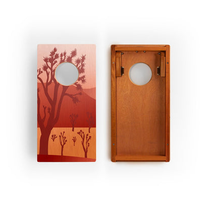 1ft x 2ft Graphic Wood Travel Cornhole Set | National Parks Inspired Collection