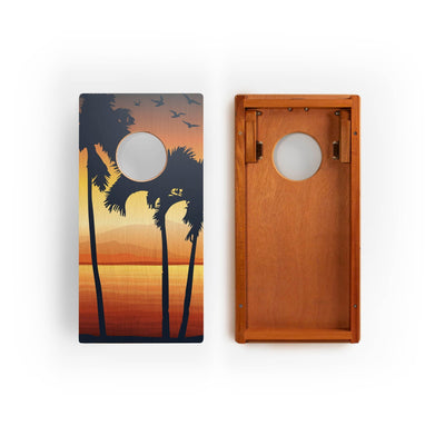 1ft x 2ft Graphic Wood Travel Cornhole Set | National Parks Inspired Collection