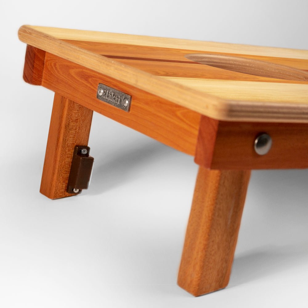 1ft x 2ft Graphic Wood Travel Cornhole Set | Natural Surf Beach Collection