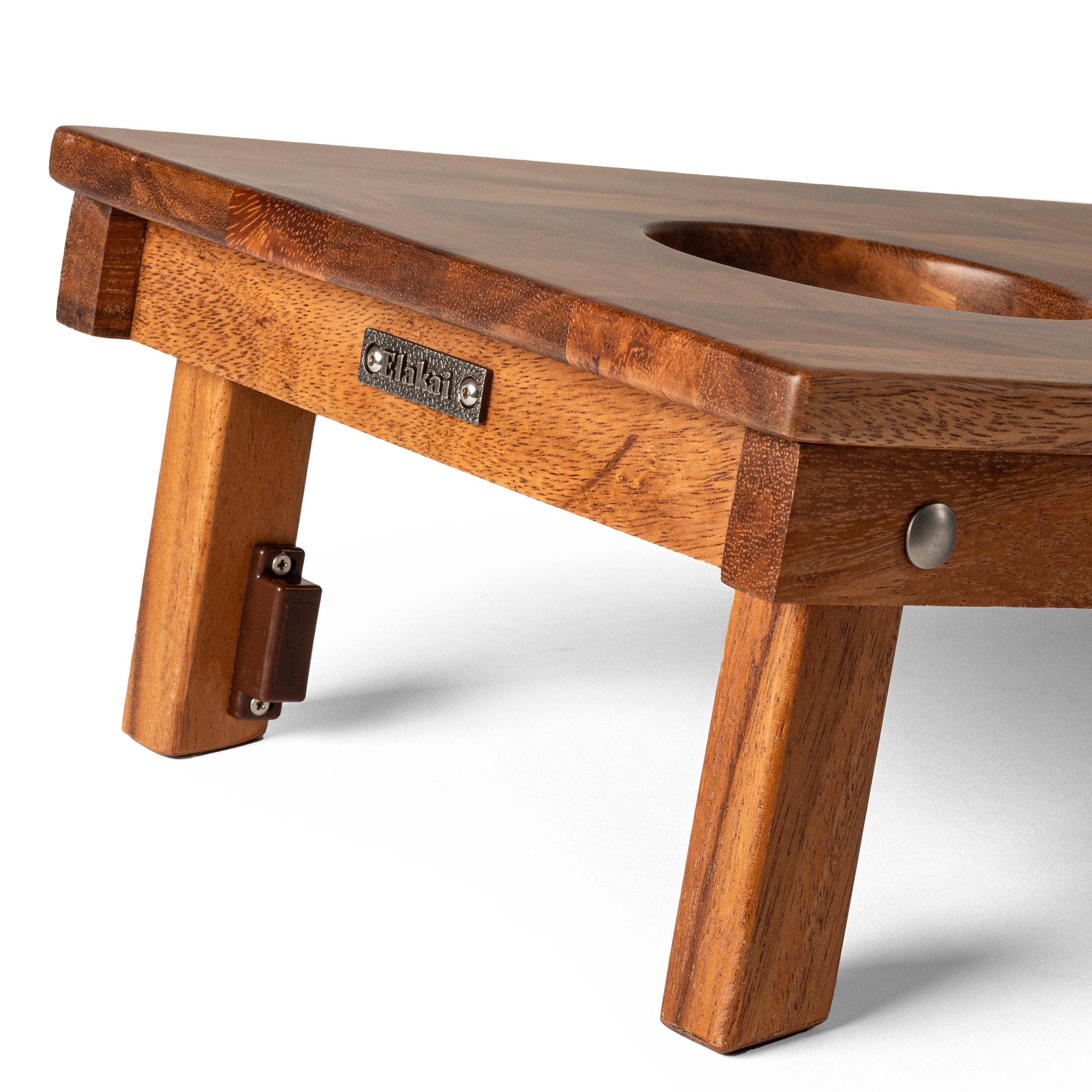 1ft x 2ft Resin & Wood Travel Cornhole Set | Beach Wave