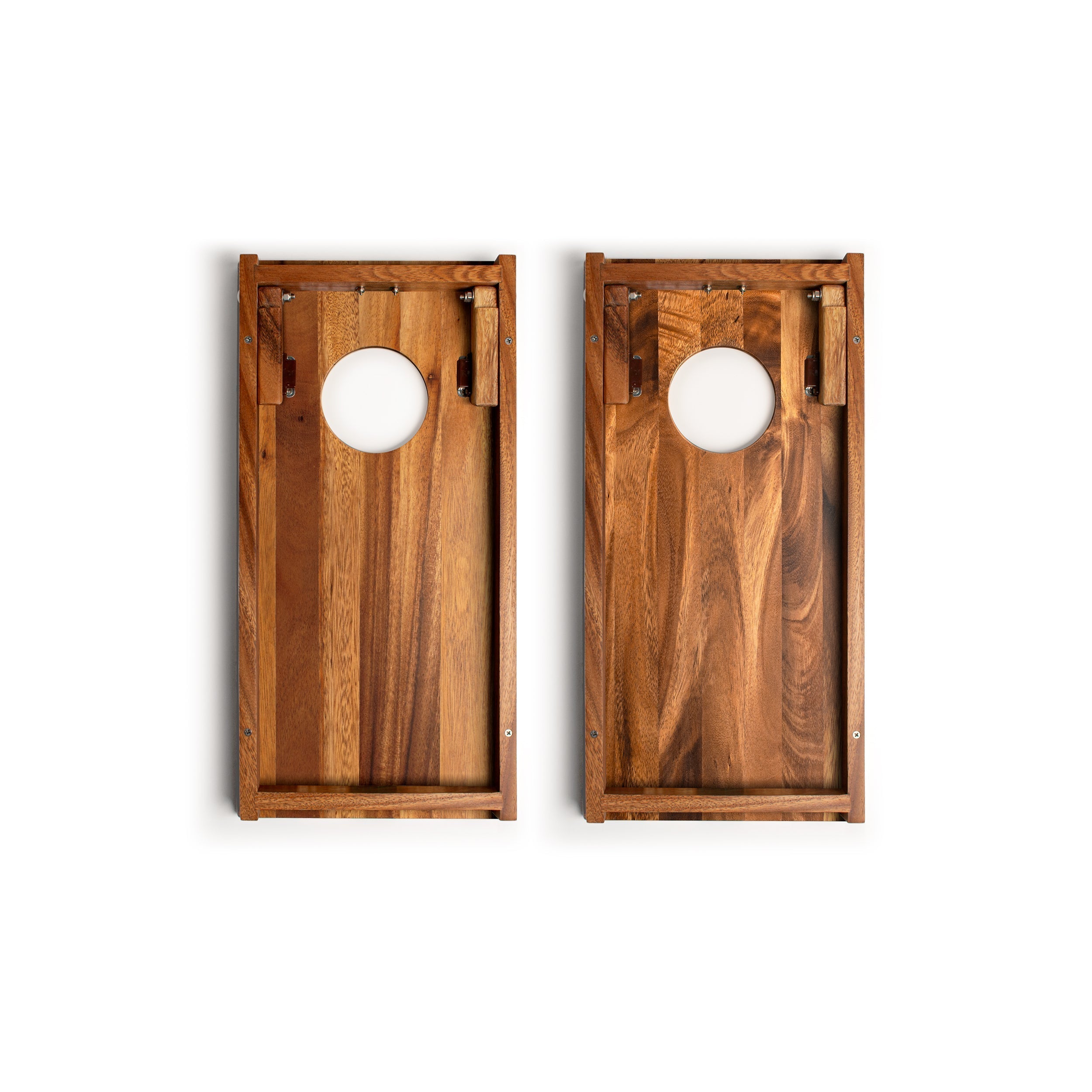 1ft x 2ft Resin & Wood Travel Cornhole Set | Beach Wave