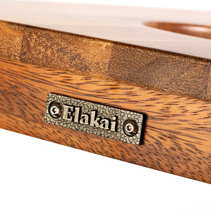 1ft x 2ft Resin & Wood Travel Cornhole Set | Beach Wave