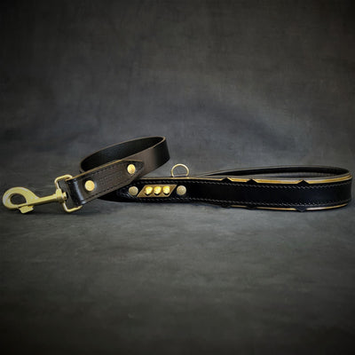 The "Midas" Dog Collar. Gold