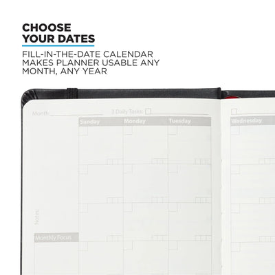 Daily Productivity Planner Notebook