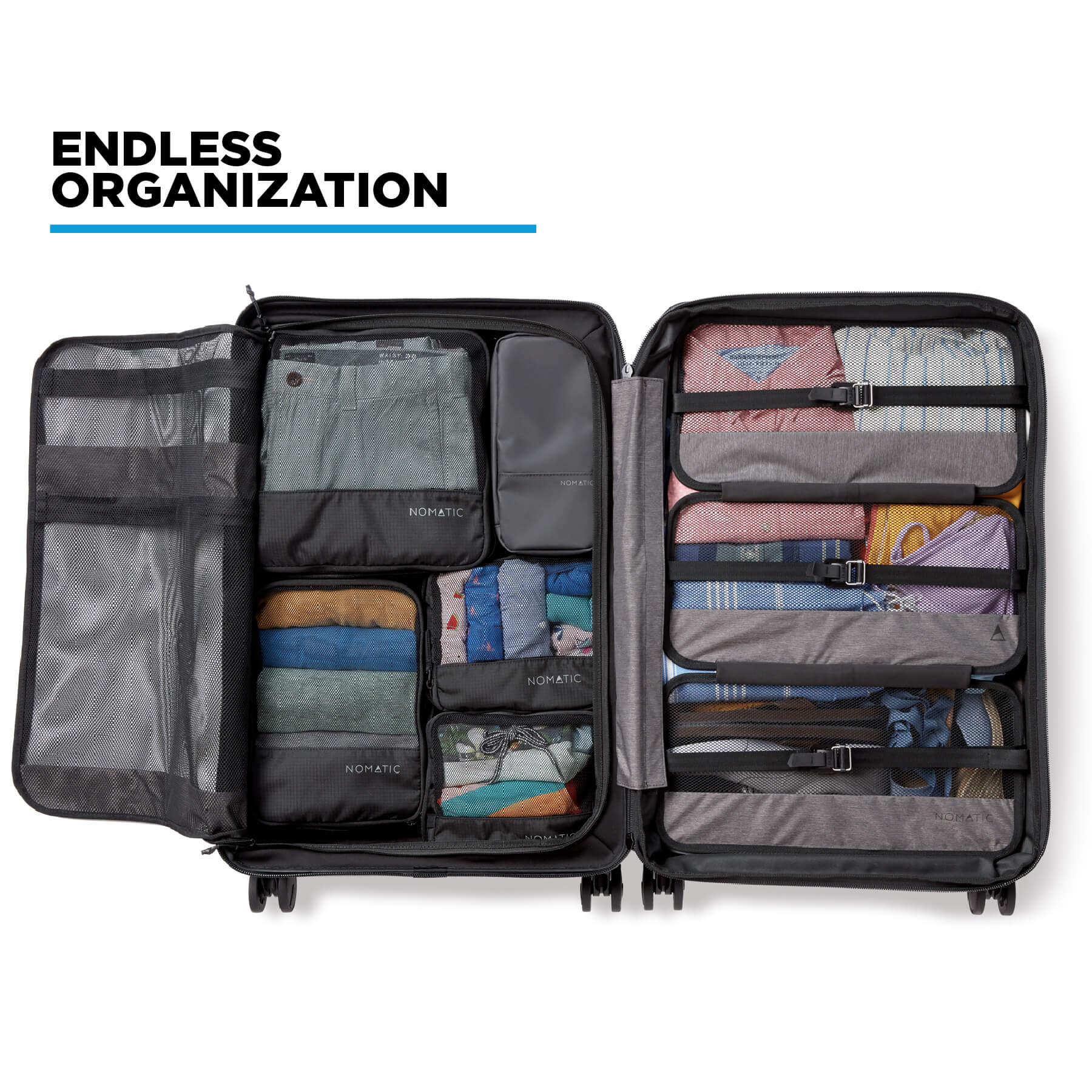 Large Expandable Polycarbonate Check-in Suitcase