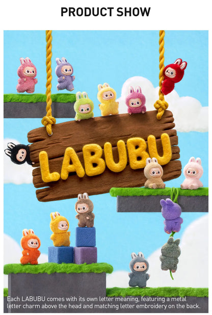 Labubu Pin for Love Series Blind Box (A-M) Yellow