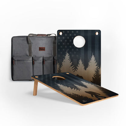 22-in × 31-in Wood Travel Cornhole Boards Set | Weekender Collection