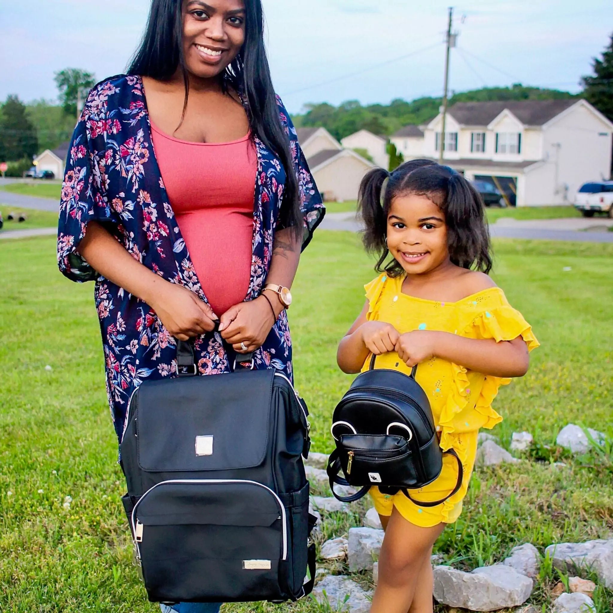 Kennedy Canvas Diaper Backpack | Mommy Bag