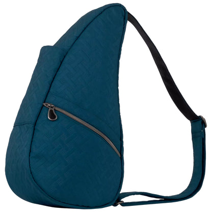 Small Healthy Back Bag Tote Prints and Patterns (Geometry Teal)