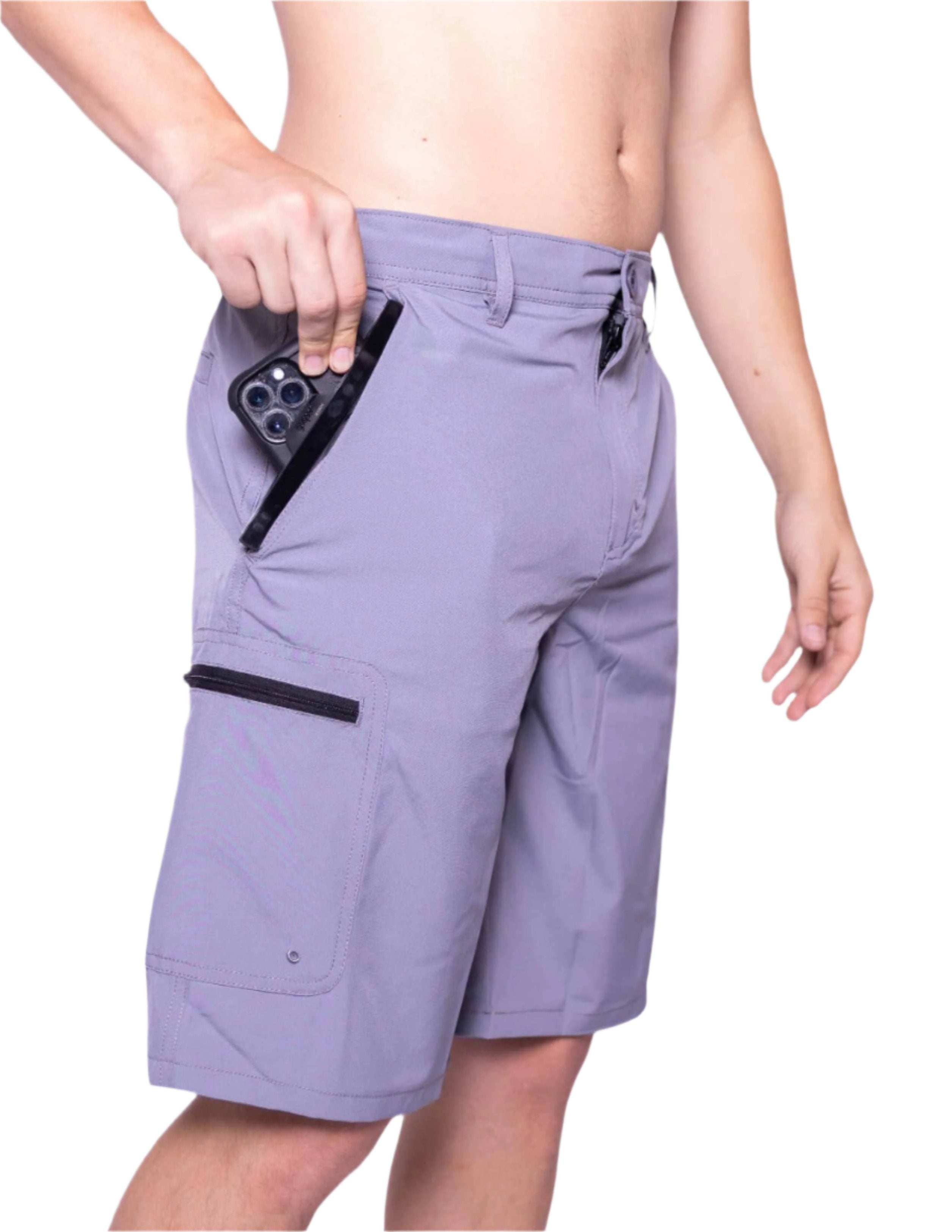 Sea Chaser - Waterproof Quick Dry Shorts With A Waterproof Pocket - 10" Inseam