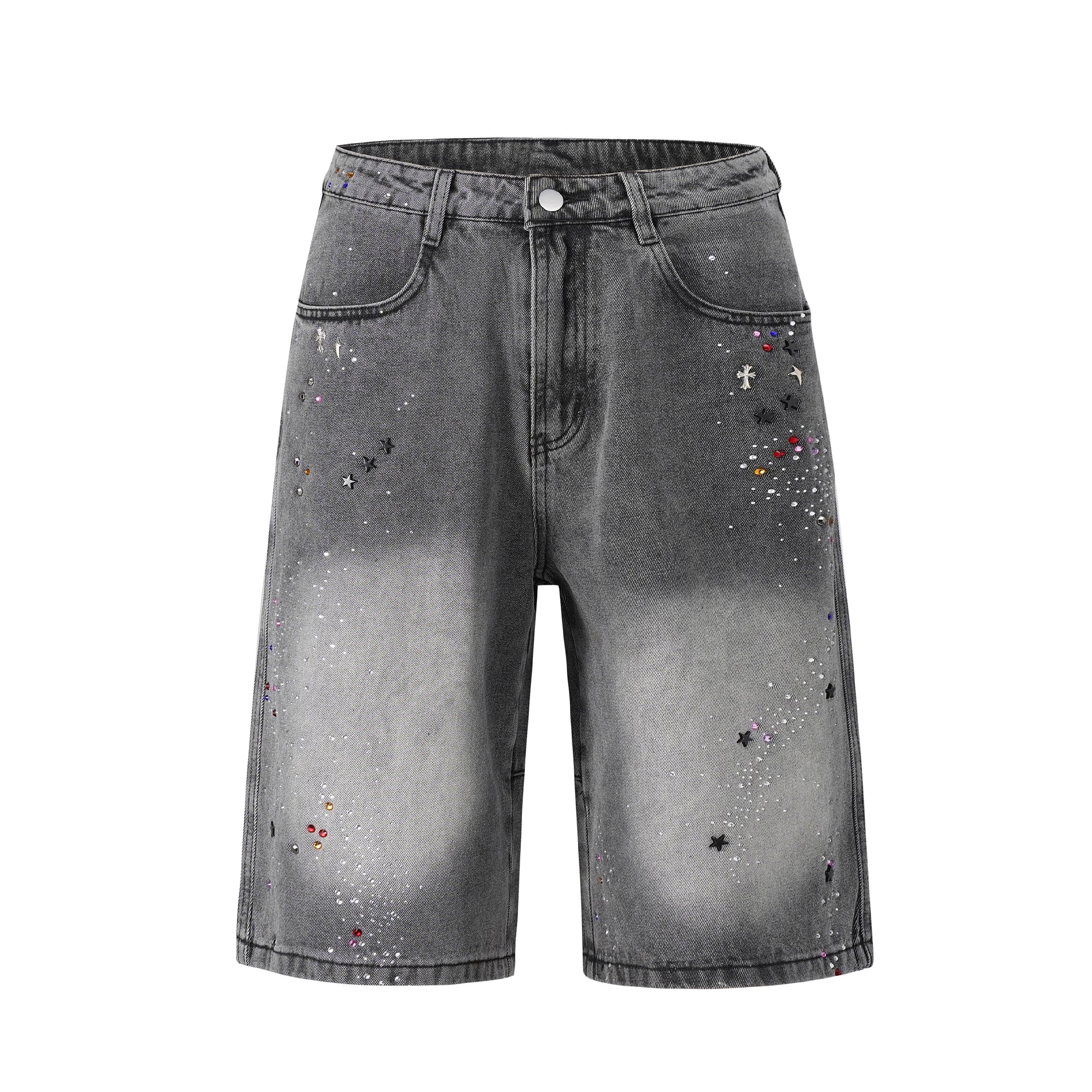 CHARCOAL GEMSTONE SHORTS