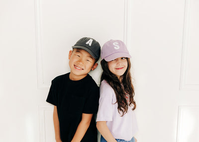 Lilac Letter Baseball Hat