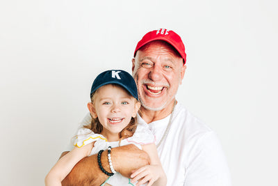 Navy Blue Letter Baseball Hat