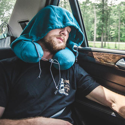 Hooded Travel Neck Pillow