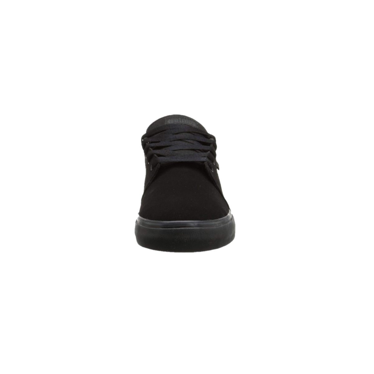 ETNIES 4101000351 004 BARGE LS Men's (Medium) Black/Black Suede/Canvas Skate Shoes