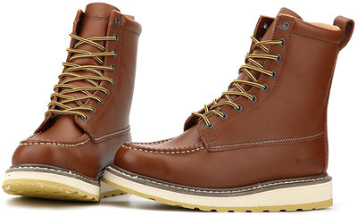 86994 Slip Resistant Durability 8" Leather Work Boots