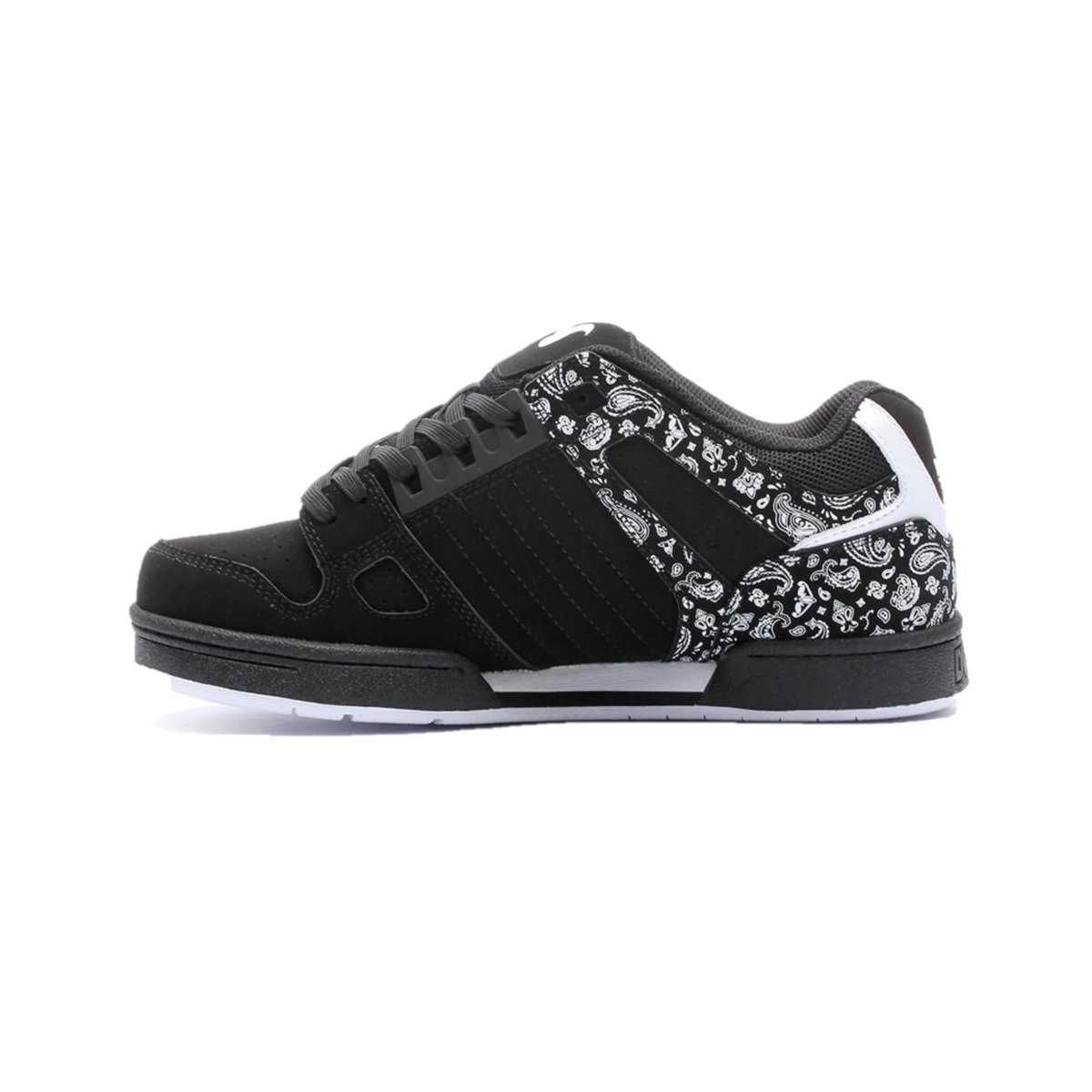 DVS F0000233971 CELSIUS Men's (Medium) Black/White/Black Suede/Leather/Nubuck Skate Shoes