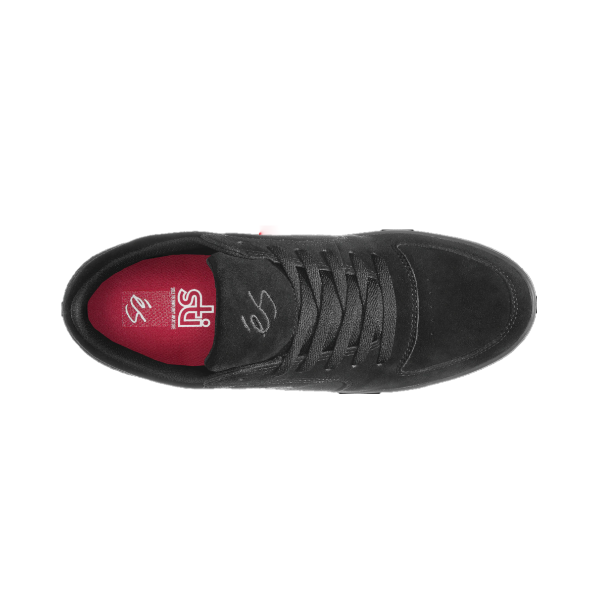ÉS 5101000184/003 EOS Men's (Medium) Black Suede & Synthetic Skate Shoes