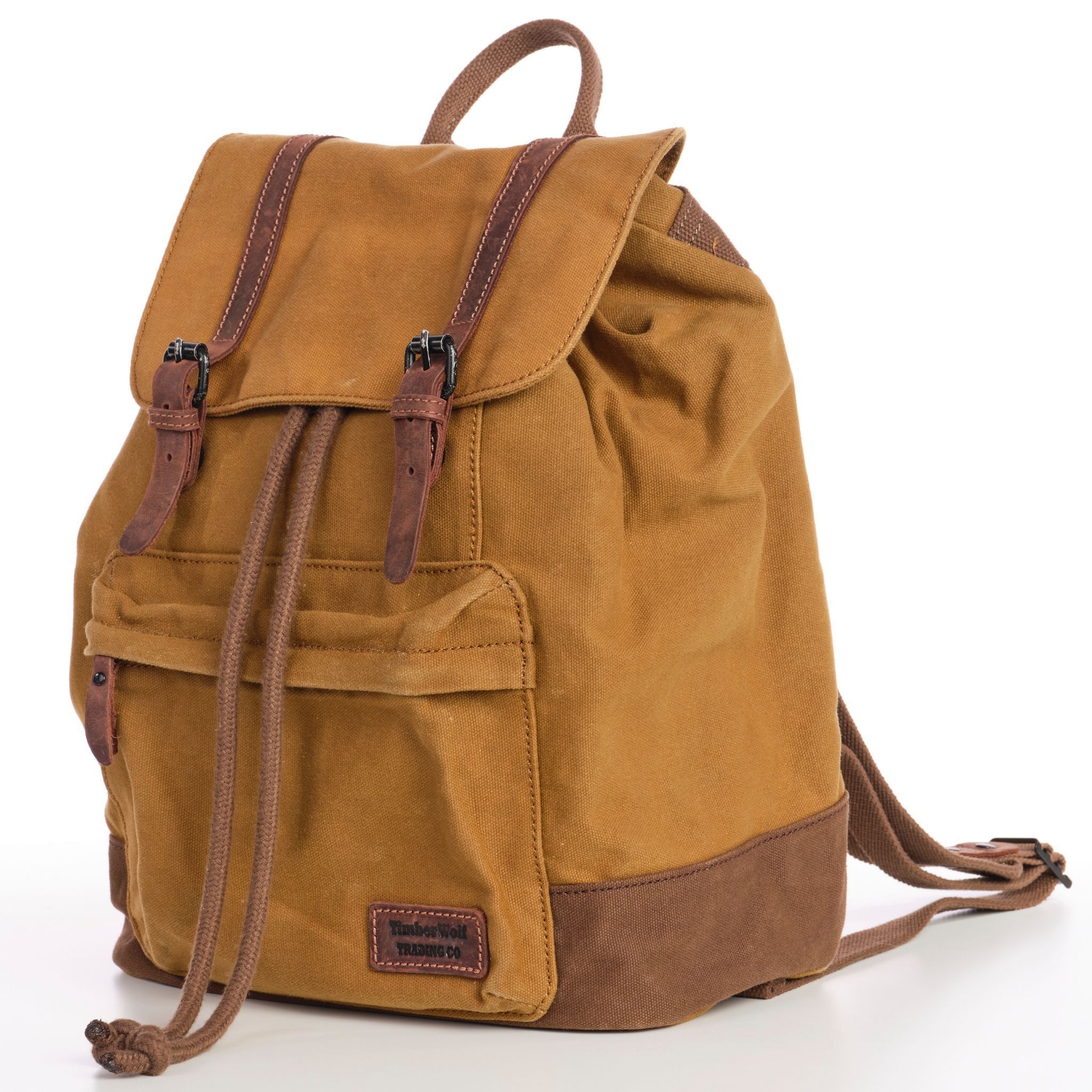 TimberWolf Daypack Vintage Canvas Backpack