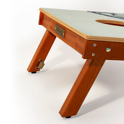 2ft x 4ft Graphic Wood Classic Cornhole Set | Modern Angle Collection