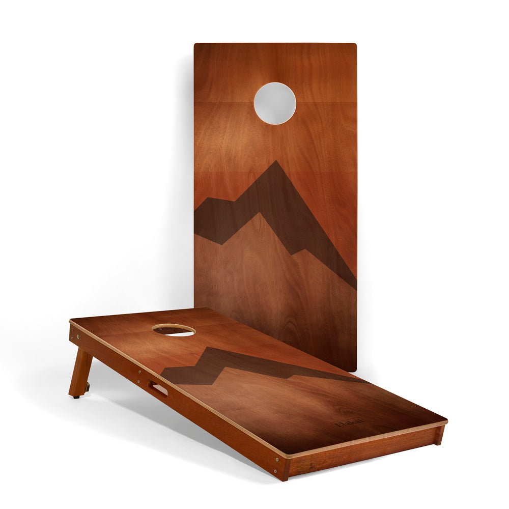 2ft x 4ft Graphic Wood Classic Cornhole Set | Modern Angle Collection