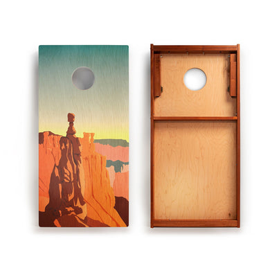 2ft x 4ft Graphic Wood Classic Cornhole Set | National Parks Inspired Collection