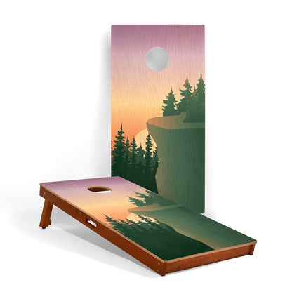 2ft x 4ft Graphic Wood Classic Cornhole Set | National Parks Inspired Collection