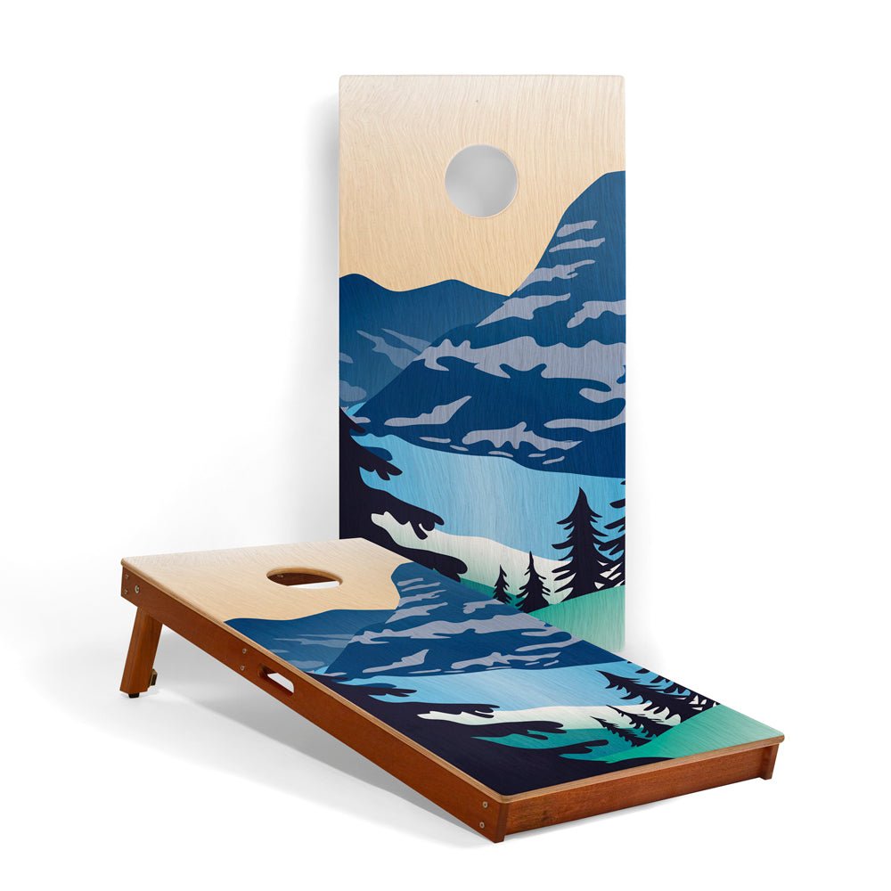 2ft x 4ft Graphic Wood Classic Cornhole Set | National Parks Inspired Collection